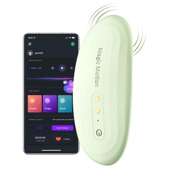 Magic Motion - Nyx Smart Panty Vibrator (Green)