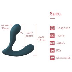   Magic Motion - Solstice X App Controlled Prostate Vibrator (Blue)