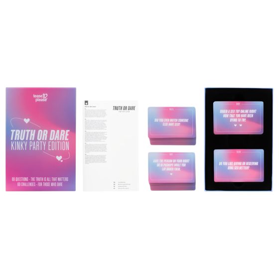 Tease&Please - Truth or Dare Party Game (English Version)