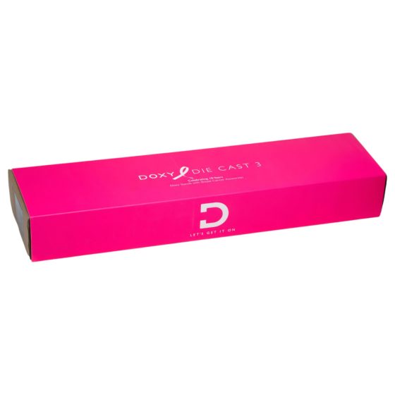 Doxy Die Cast 3 Wand - Electric Massage Vibrator (Pink)