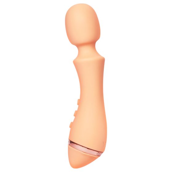 Vush Majesty 2 - Rechargeable, Waterproof Massaging Vibrator (Orange)