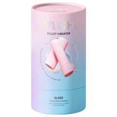   Vush Pop Gloss - rechargeable, waterproof mini vibrator (pink)