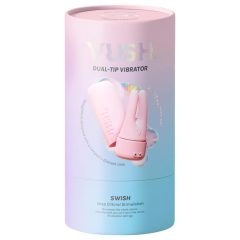   Vush Pop Swish - Rechargeable Waterproof Clitoral Vibrator (Pink)