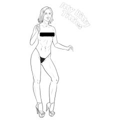 WoodRocket - Boobs, Boobs, Boobs - Adult Coloring Book