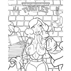 WoodRocket - Porn Parody Adult Coloring Book