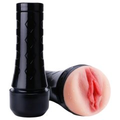   Tracy's Dog 3D Stroker - Realistic Pussy in Case (Black-Natural)