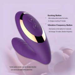   Tracy's Dog OG - G-Spot Vibrator and Clitoral Stimulator (Purple)