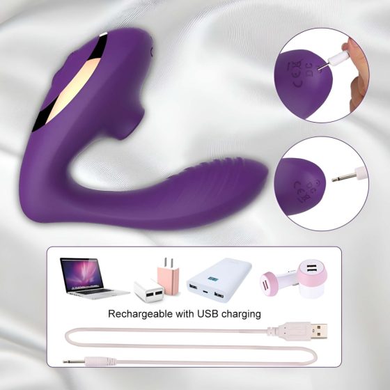 Tracy's Dog OG - G-Spot Vibrator and Clitoral Stimulator (Purple)