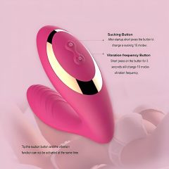   Tracy's Dog OG - G-Spot Vibrator and Clitoral Stimulator (Pink)