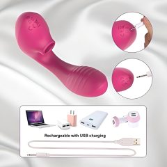   Tracy's Dog OG - G-Spot Vibrator and Clitoral Stimulator (Pink)