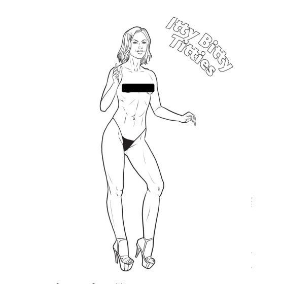 WoodRocket - Boobs Boobs Boobs Coloring Book