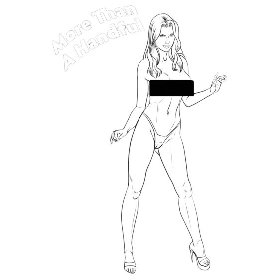 WoodRocket - Boobs, Boobs, Boobs - Adult Coloring Book